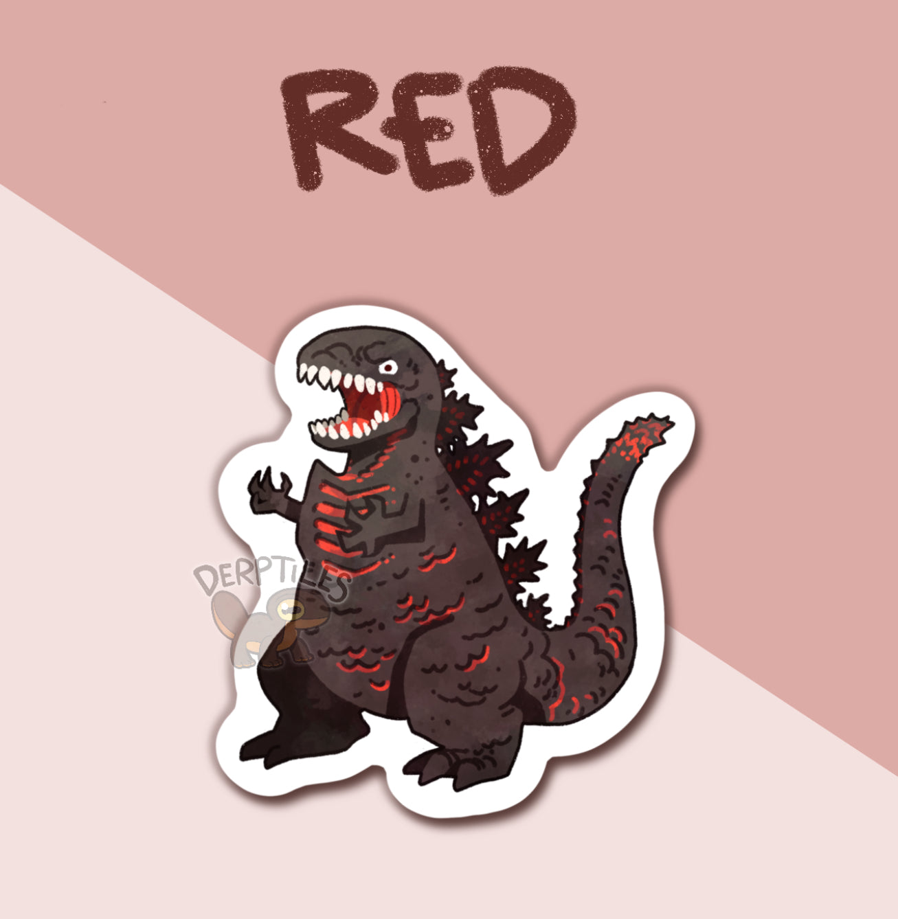Kaiju Die-Cut Sticker