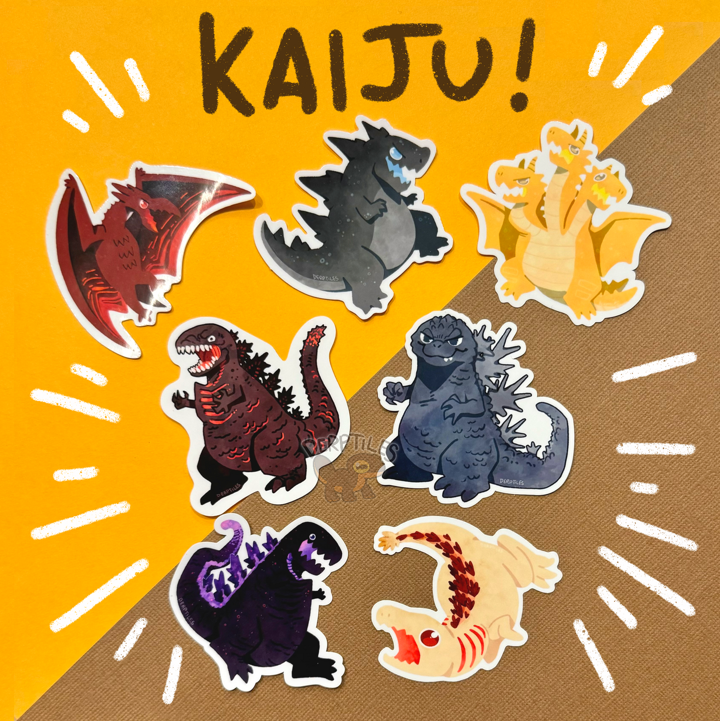 Kaiju Die-Cut Sticker
