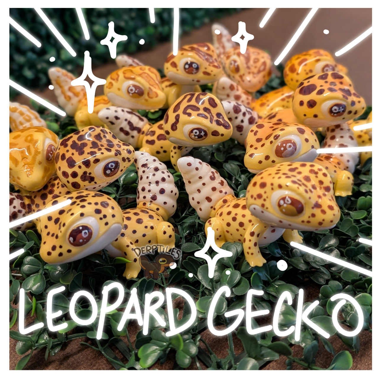 Homemade Figurine: Leopard Gecko