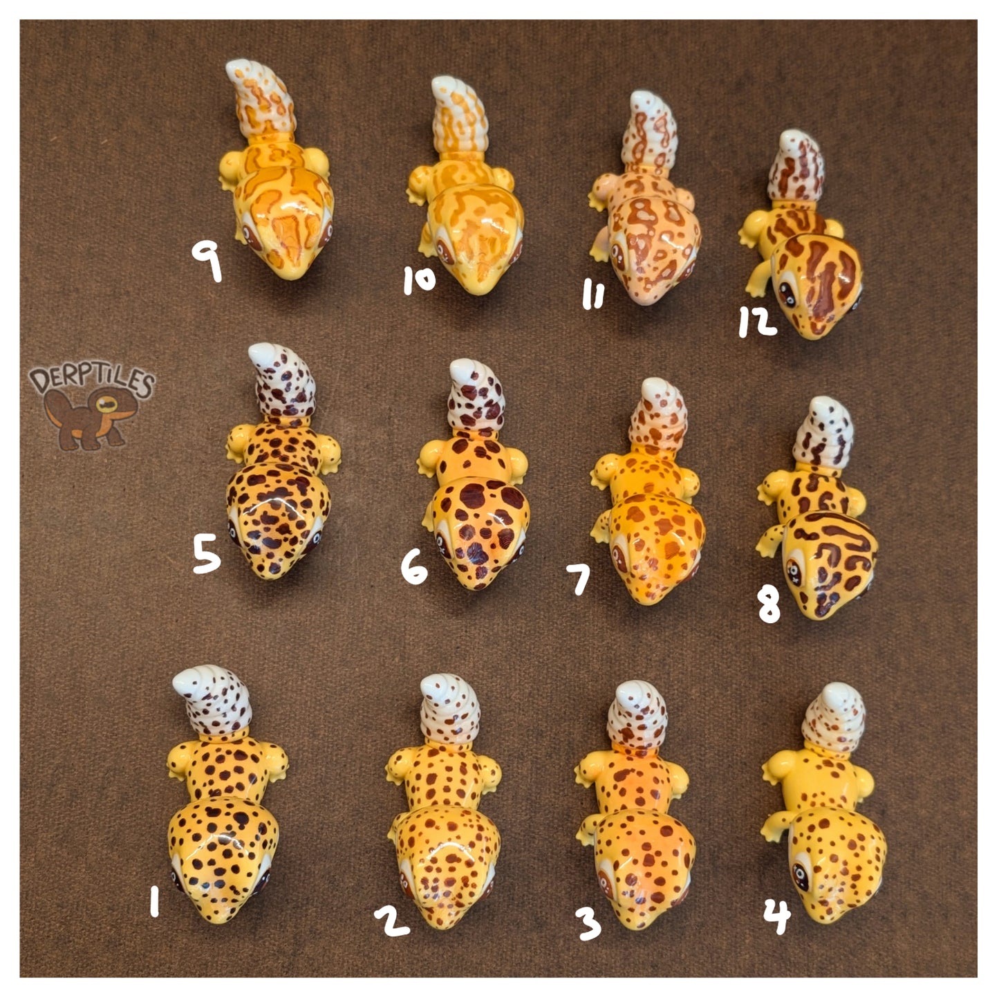 Homemade Figurine: Leopard Gecko