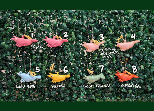 Homemade Figurine: Shrimp Keychain