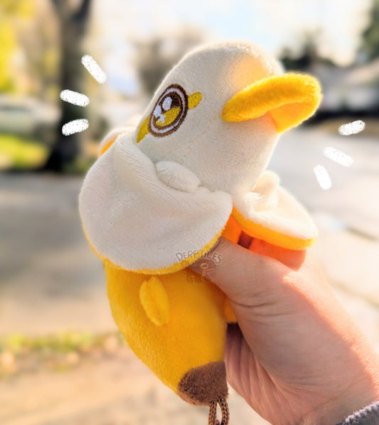 Banana Skonk Plush Keychain