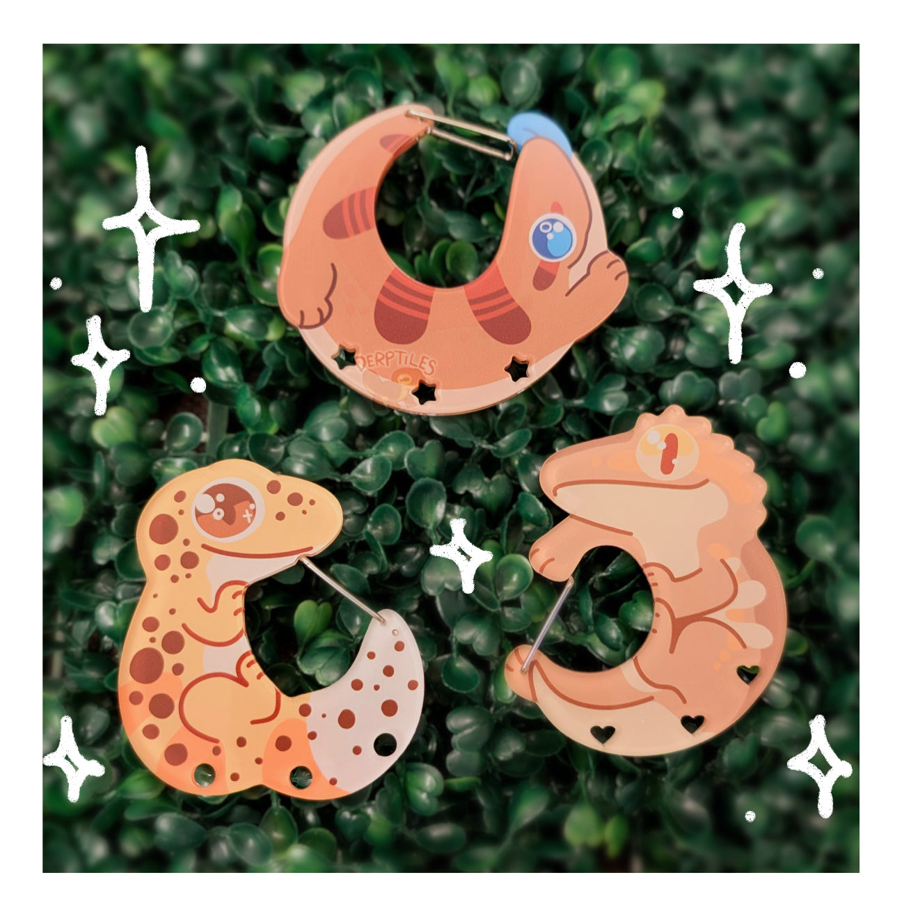 Crested Gecko Carabiner