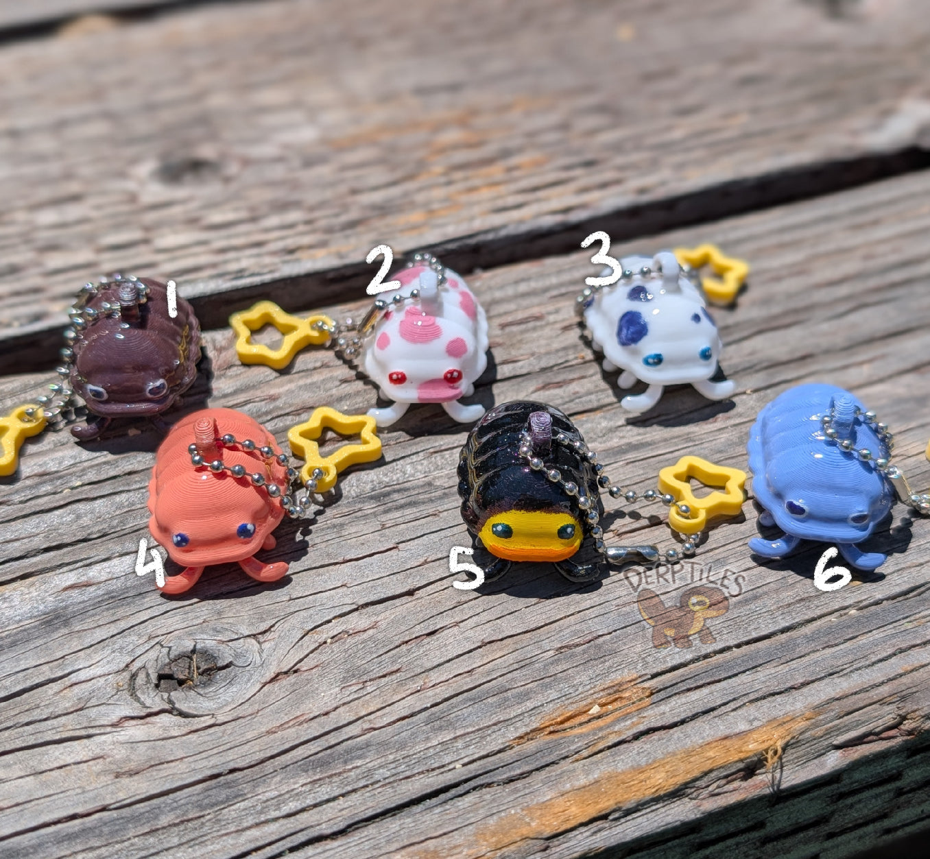 Homemade Figurine: Isopod Keychain