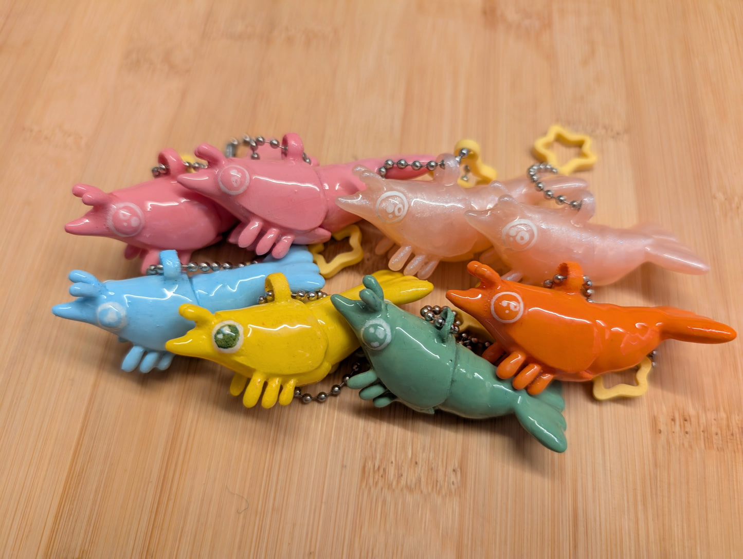 Homemade Figurine: Shrimp Keychain
