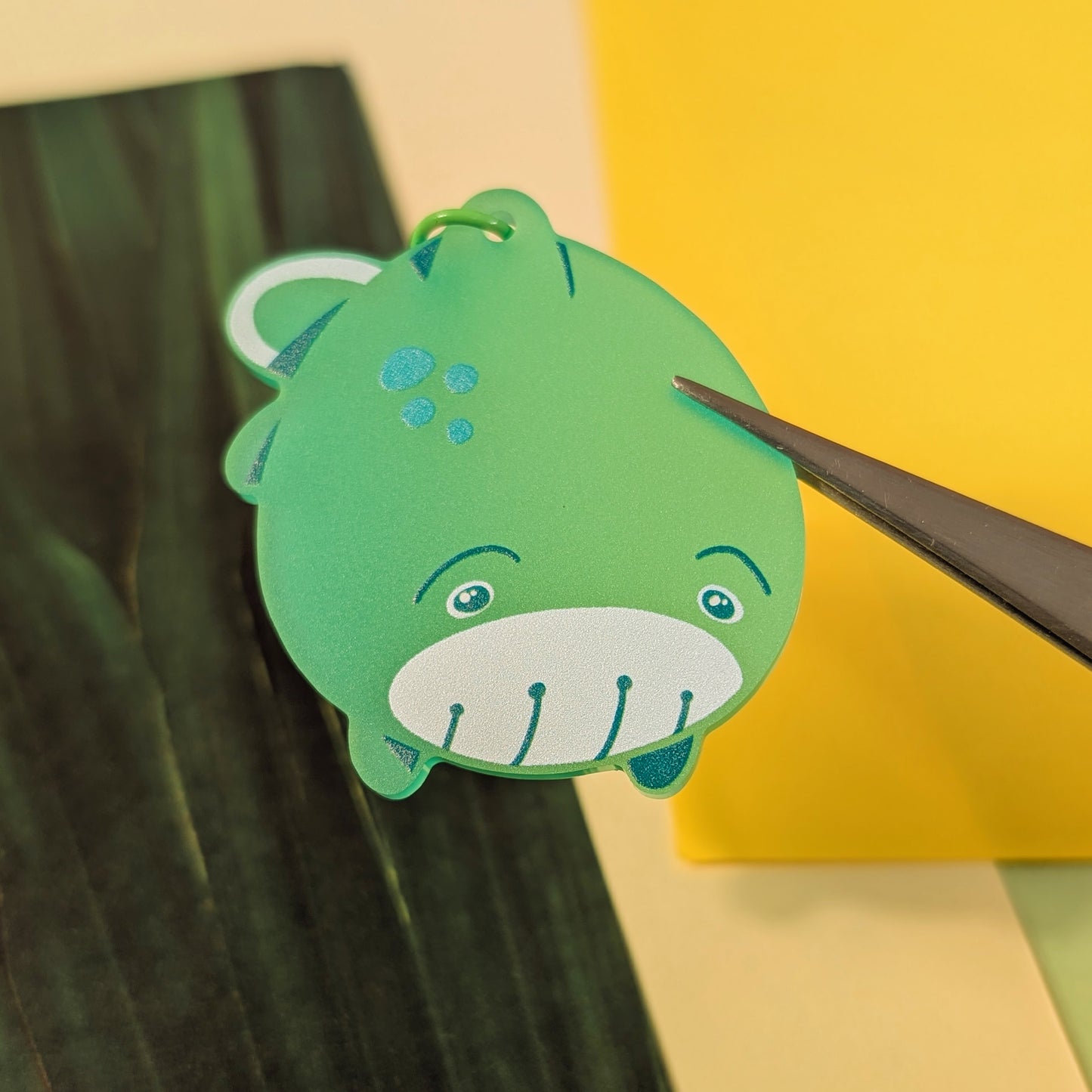 Frogwhale Frosted Acrylic Charm