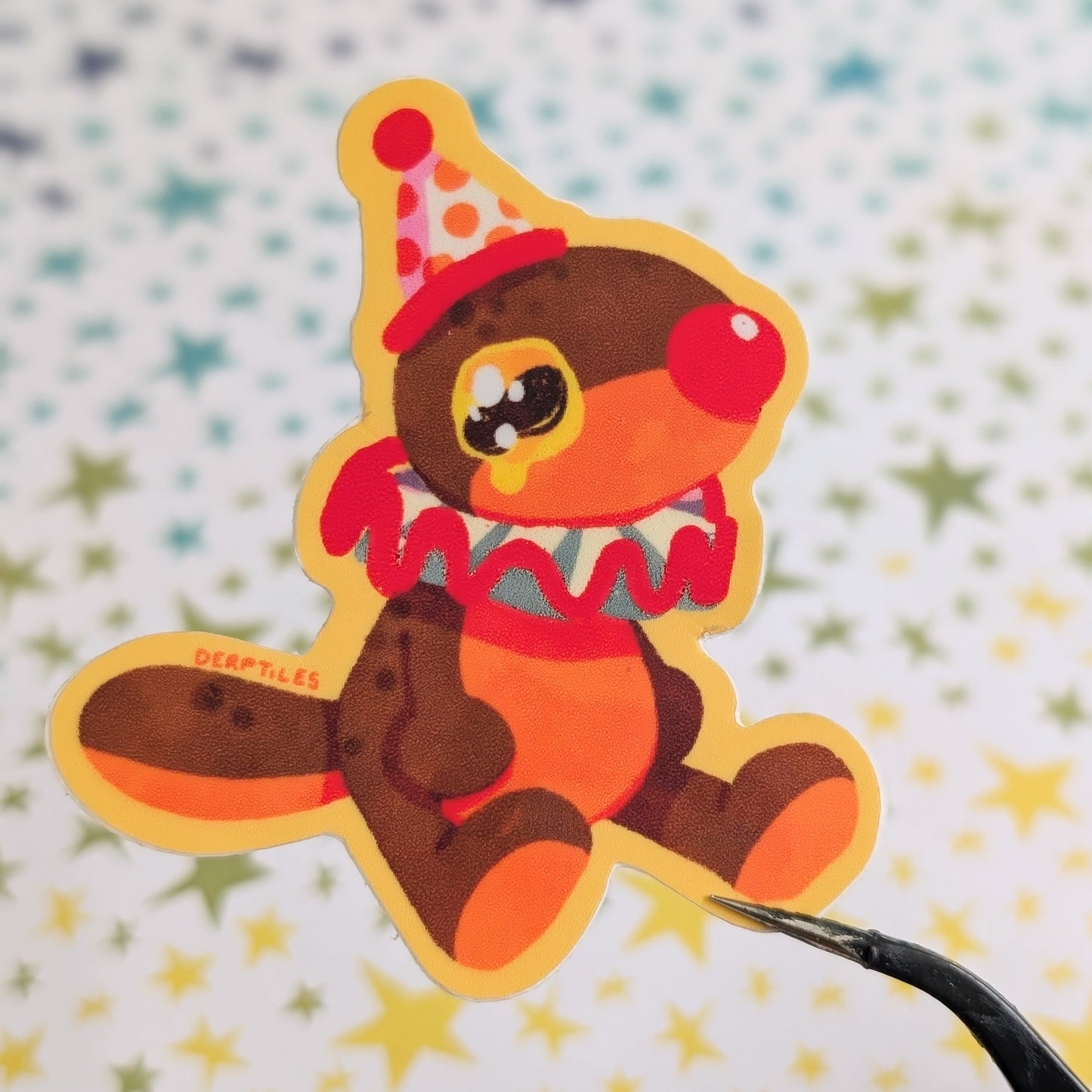 Clown Noot Sticker