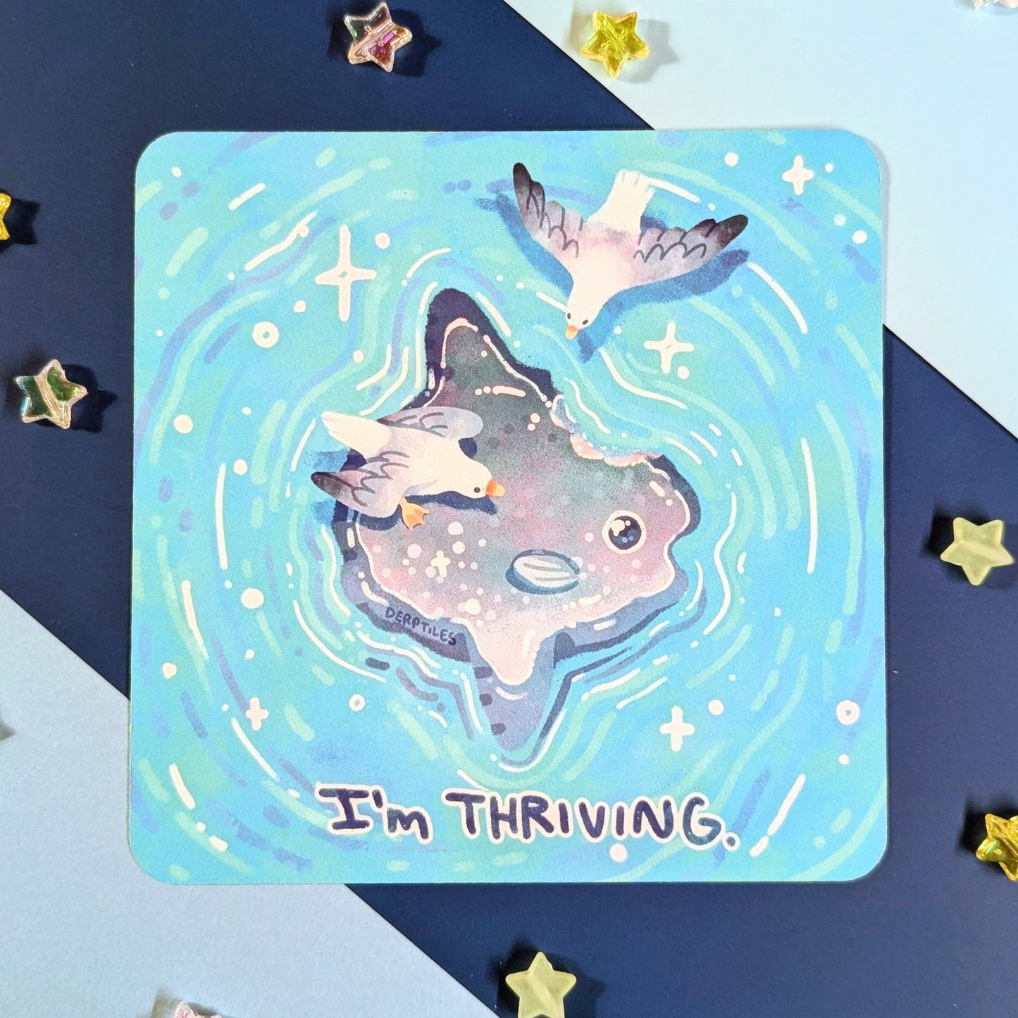 Thriving Sunfish Print