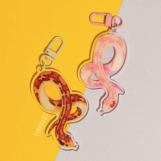 Corn Snake Acrylic Charm