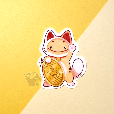 Maneki Gecko Sticker