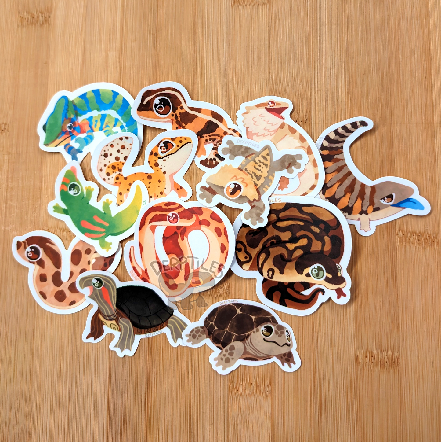 Pet Reptiles Stickers