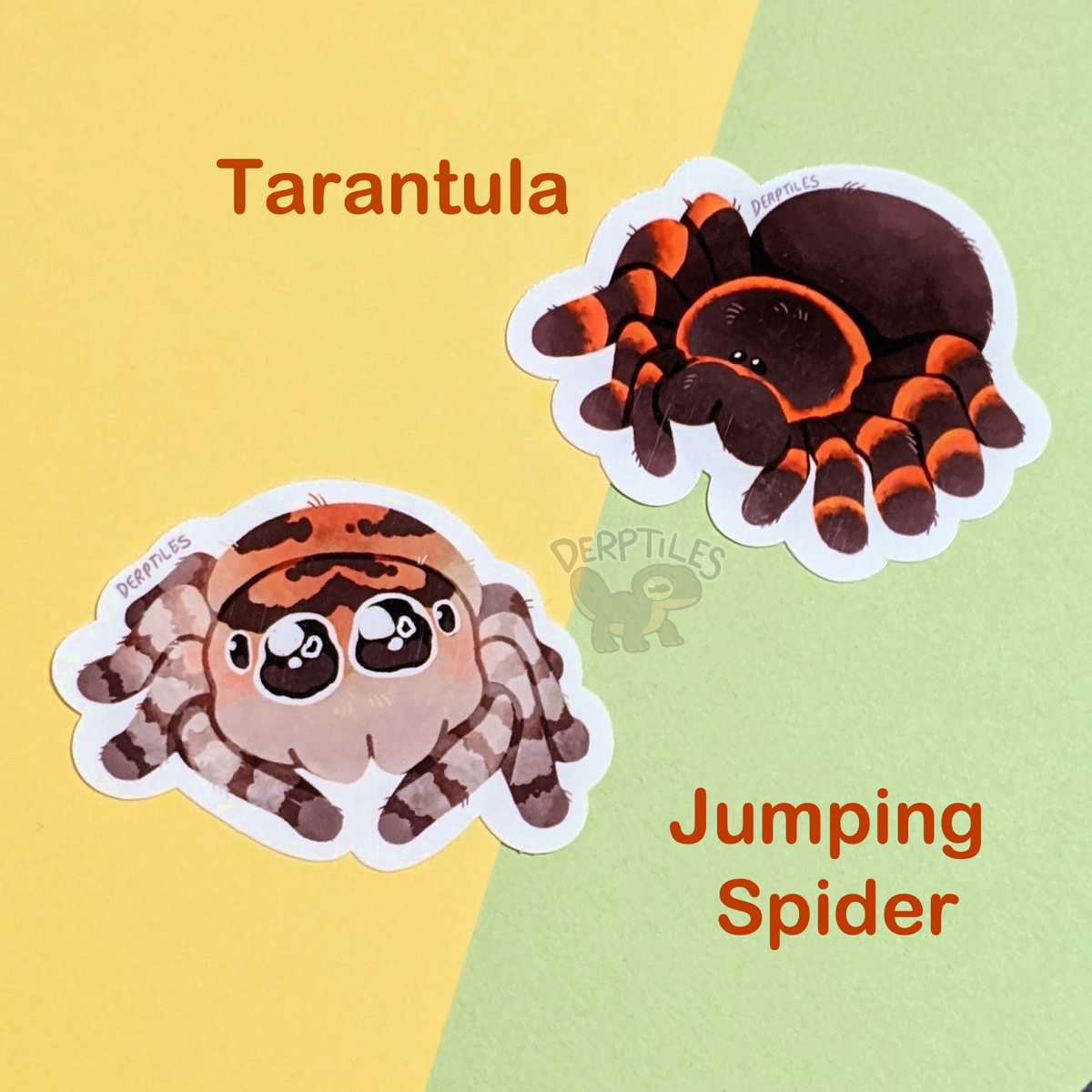 Spider Stickers Derptiles
