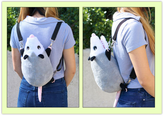 Opossum Plush Bag