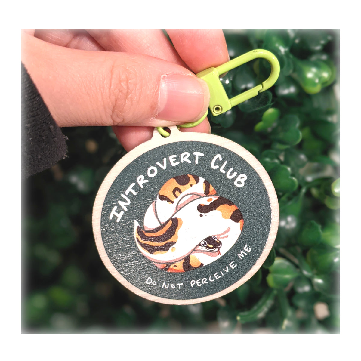 Introvert Club Charm Derptiles