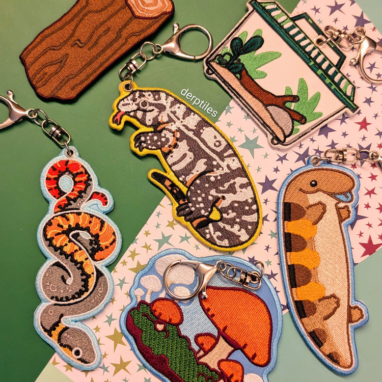Embroidered Keychains