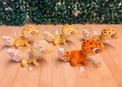 Homemade Figurine: Leopard Gecko