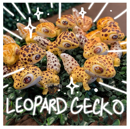 Homemade Figurine: Leopard Gecko