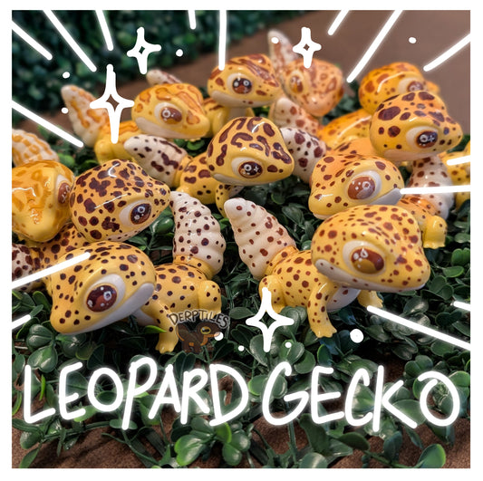 Homemade Figurine: Leopard Gecko