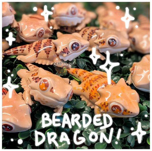 Homemade Figurine: Bearded Dragon