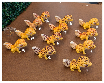 Homemade Figurine: Leopard Gecko