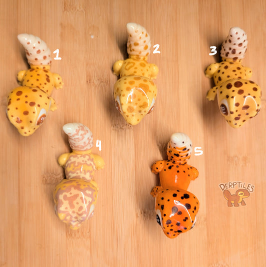 Homemade Figurine: Leopard Gecko