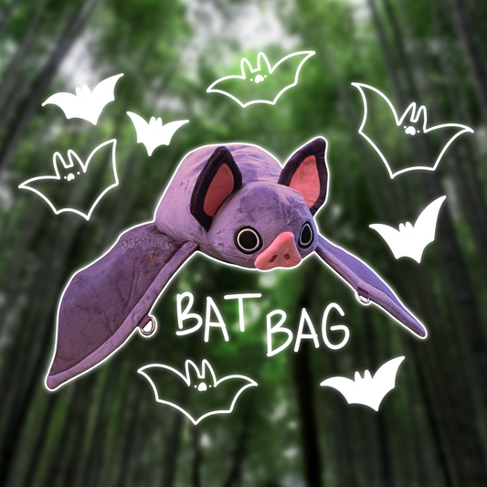 Bat Plush Bag
