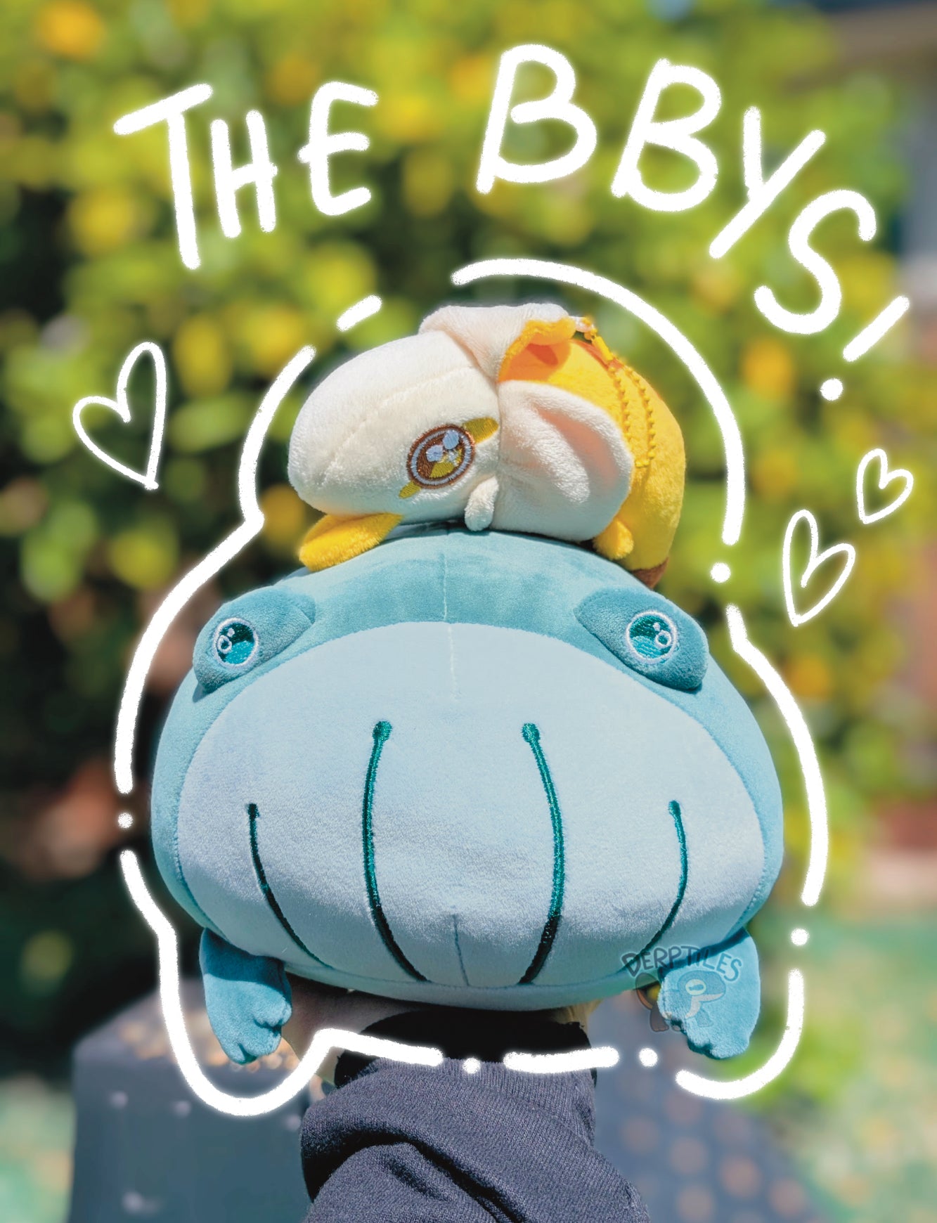 Banana Skonk Plush Keychain