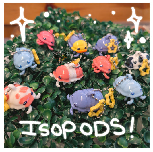 Homemade Figurine: Isopod Keychain
