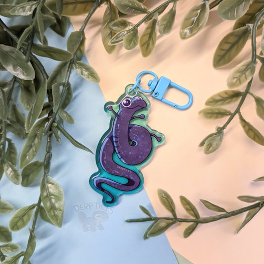 Squiggly Salamander Charm