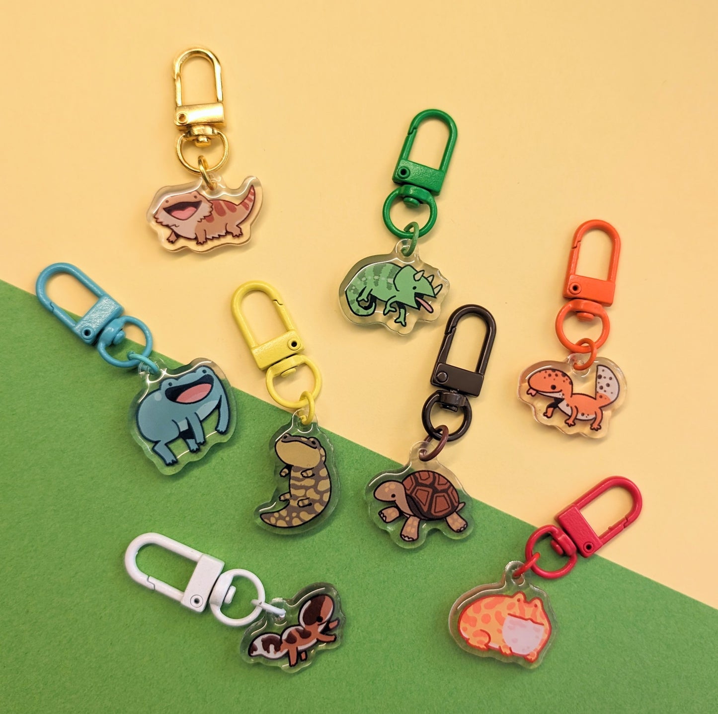 Tiny Reptile Keychains (Mystery Bag)