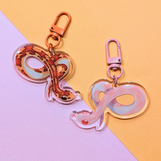 Corn Snake Acrylic Charm