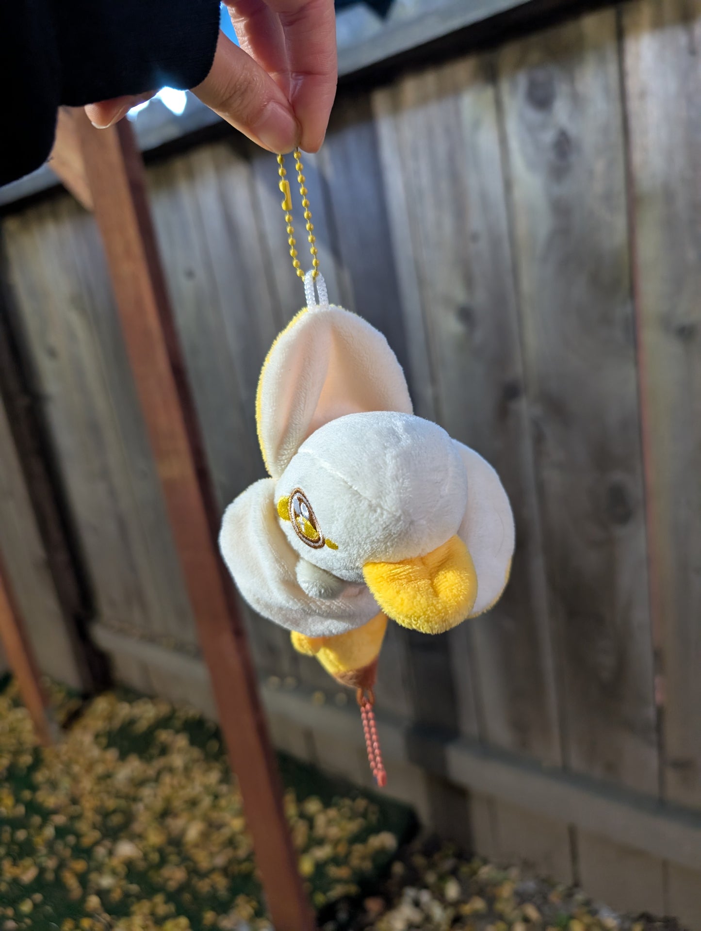 Banana Skonk Plush Keychain