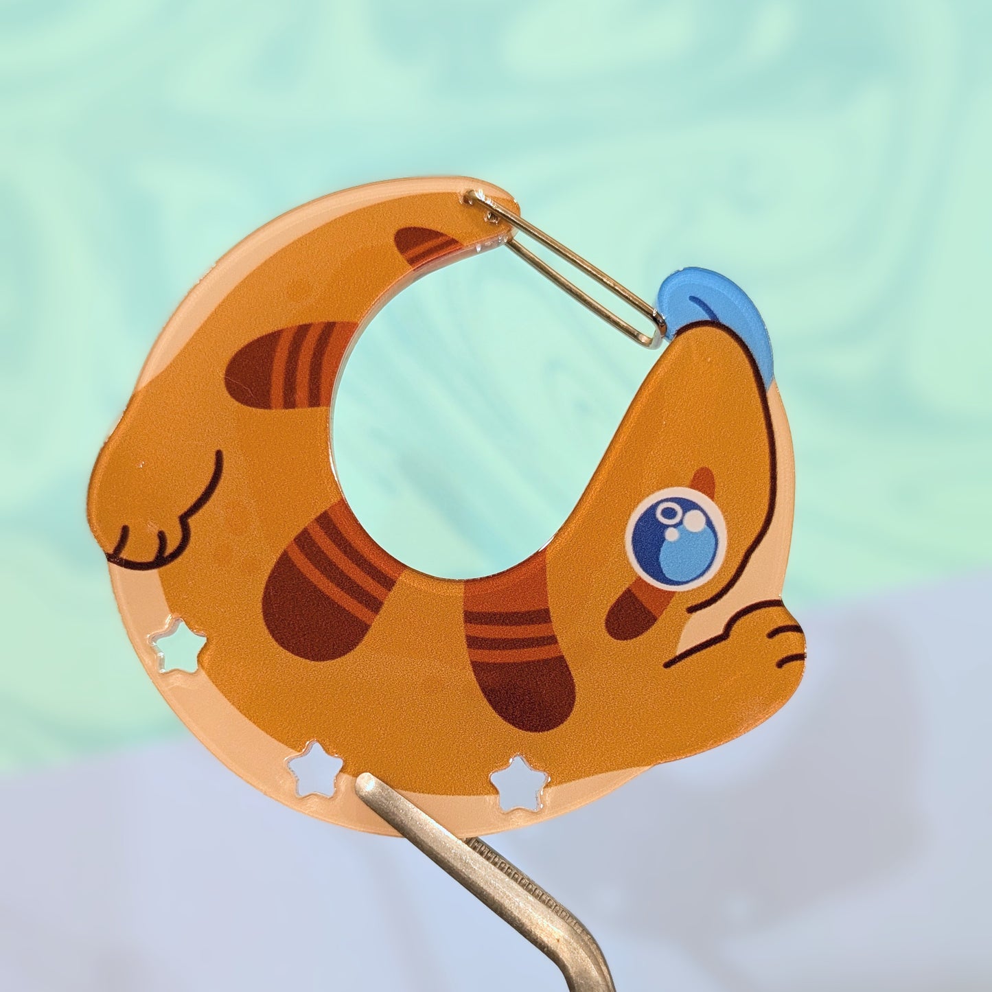 Skonk (Blue Tongue Skink) Carabiner