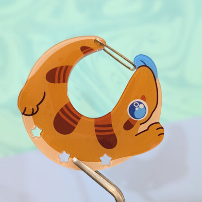 Skonk (Blue Tongue Skink) Carabiner