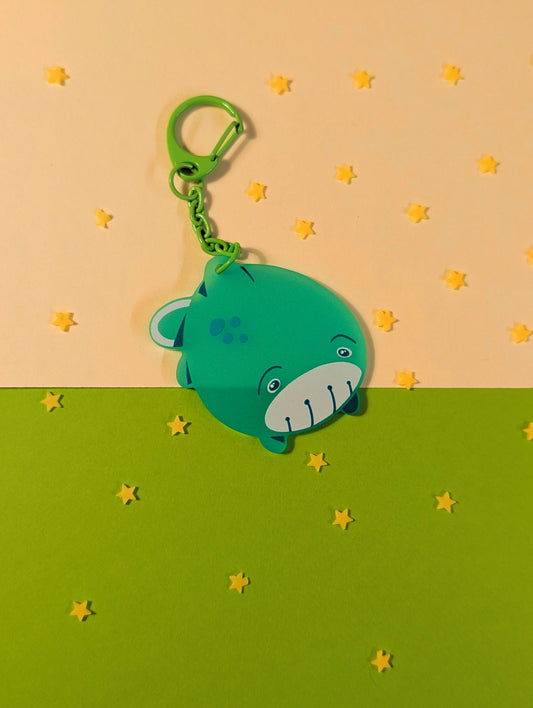 Frogwhale Frosted Acrylic Charm