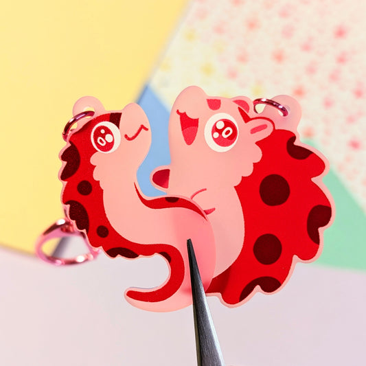 Hiki (Hognose) Frosted Acrylic Charm