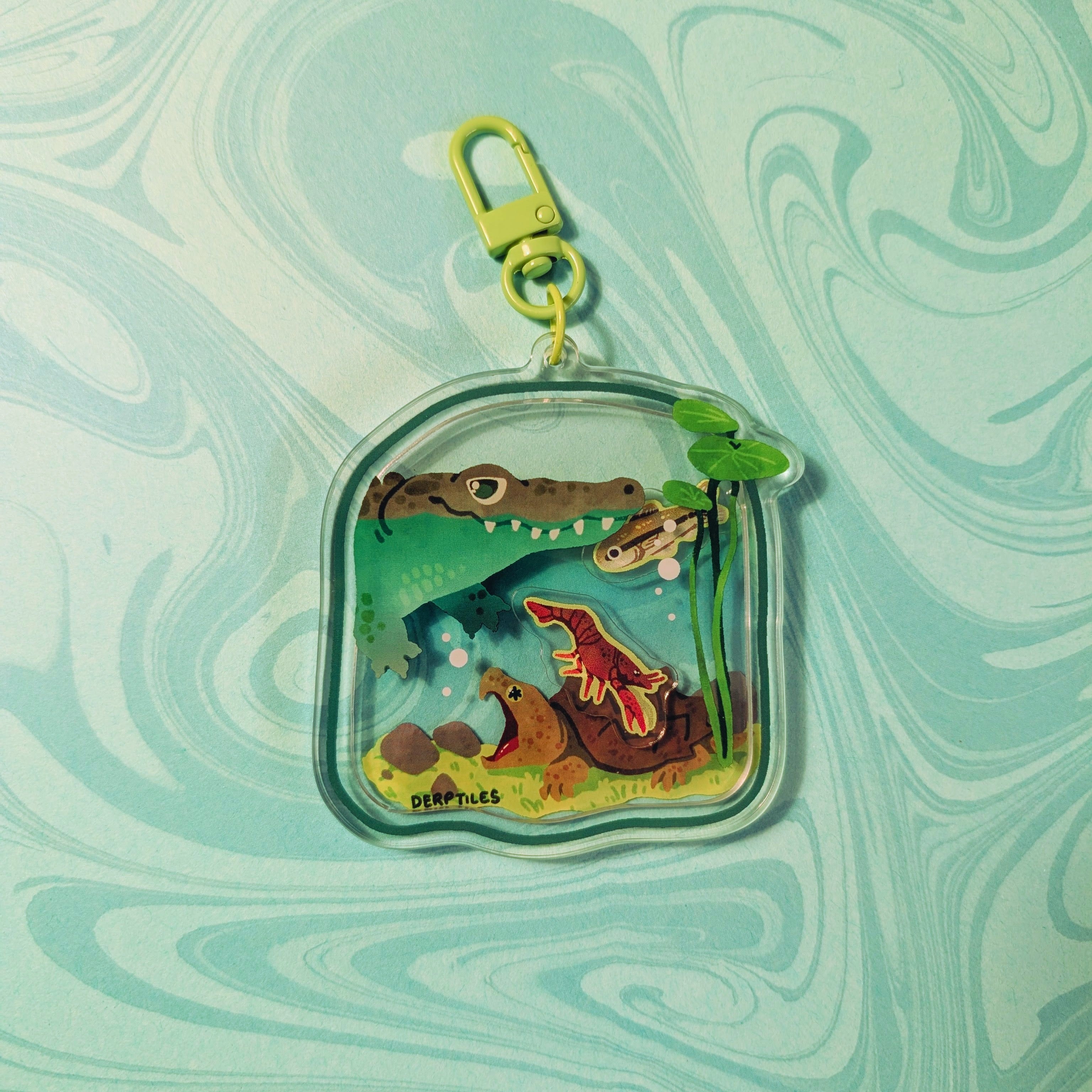 Swamp Shaker Charm – Derptiles