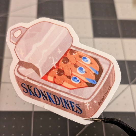 Skonkdines Sticker