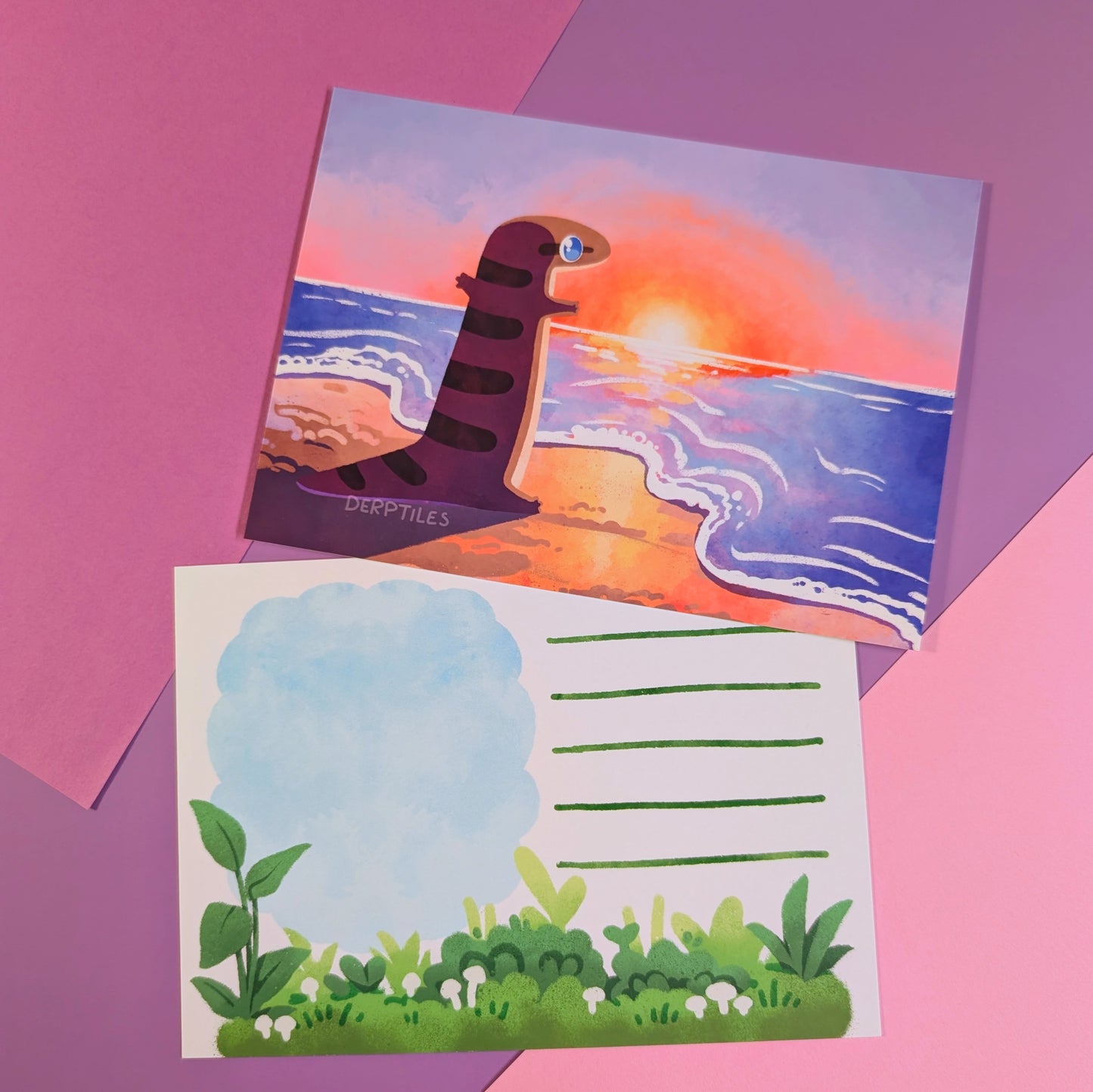Cringe But Free Skonk Postcard
