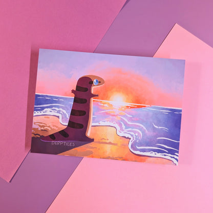 Cringe But Free Skonk Postcard