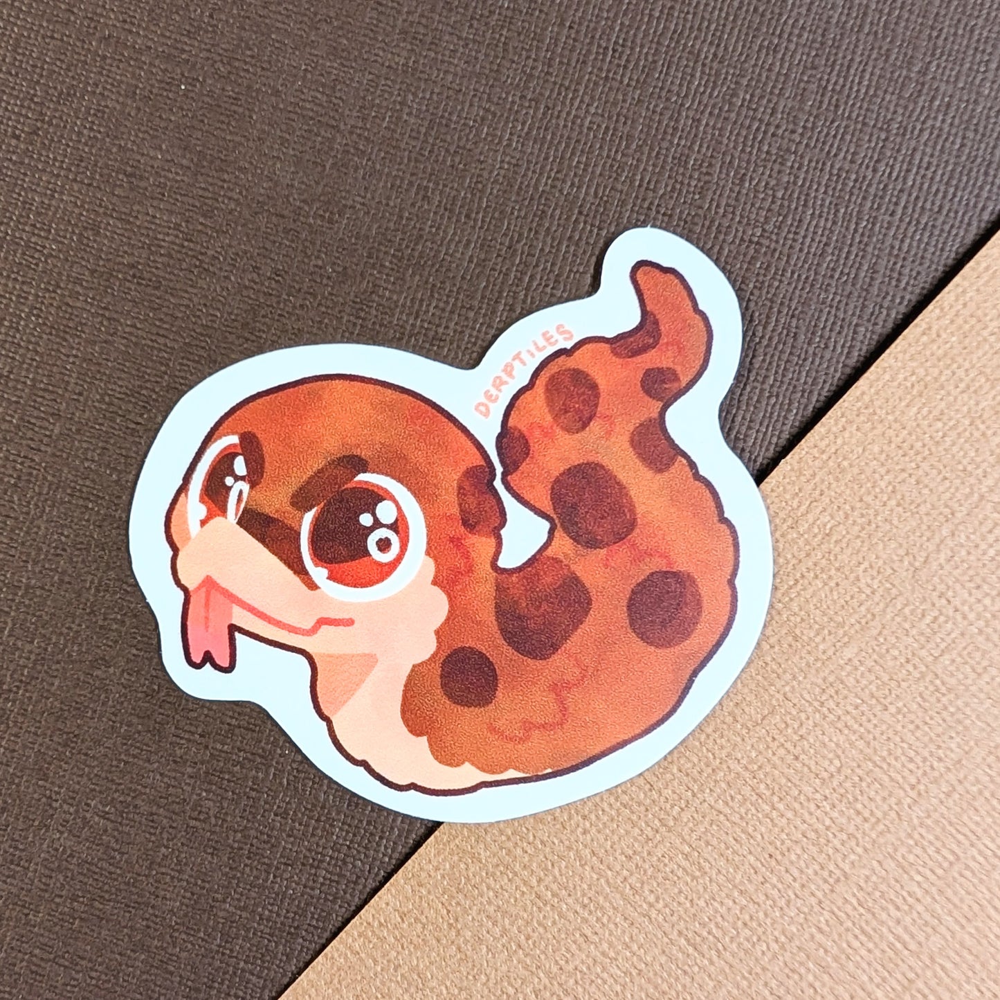 Grumpy Hognose Hiki Sticker