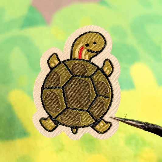 Turtle Iron-On Patch