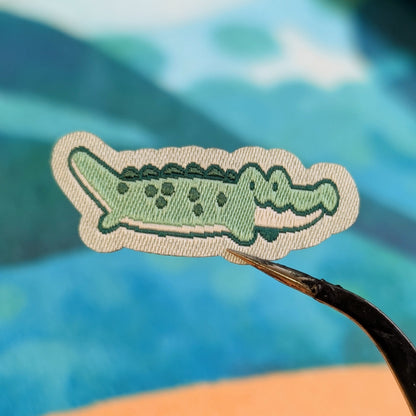 Alligator Iron-On Patch