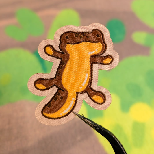 Newt Iron-On Patch