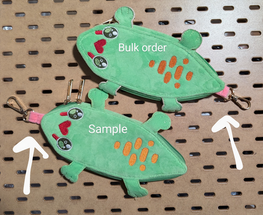 [B-Grade] Day Gecko Zipper Pouch