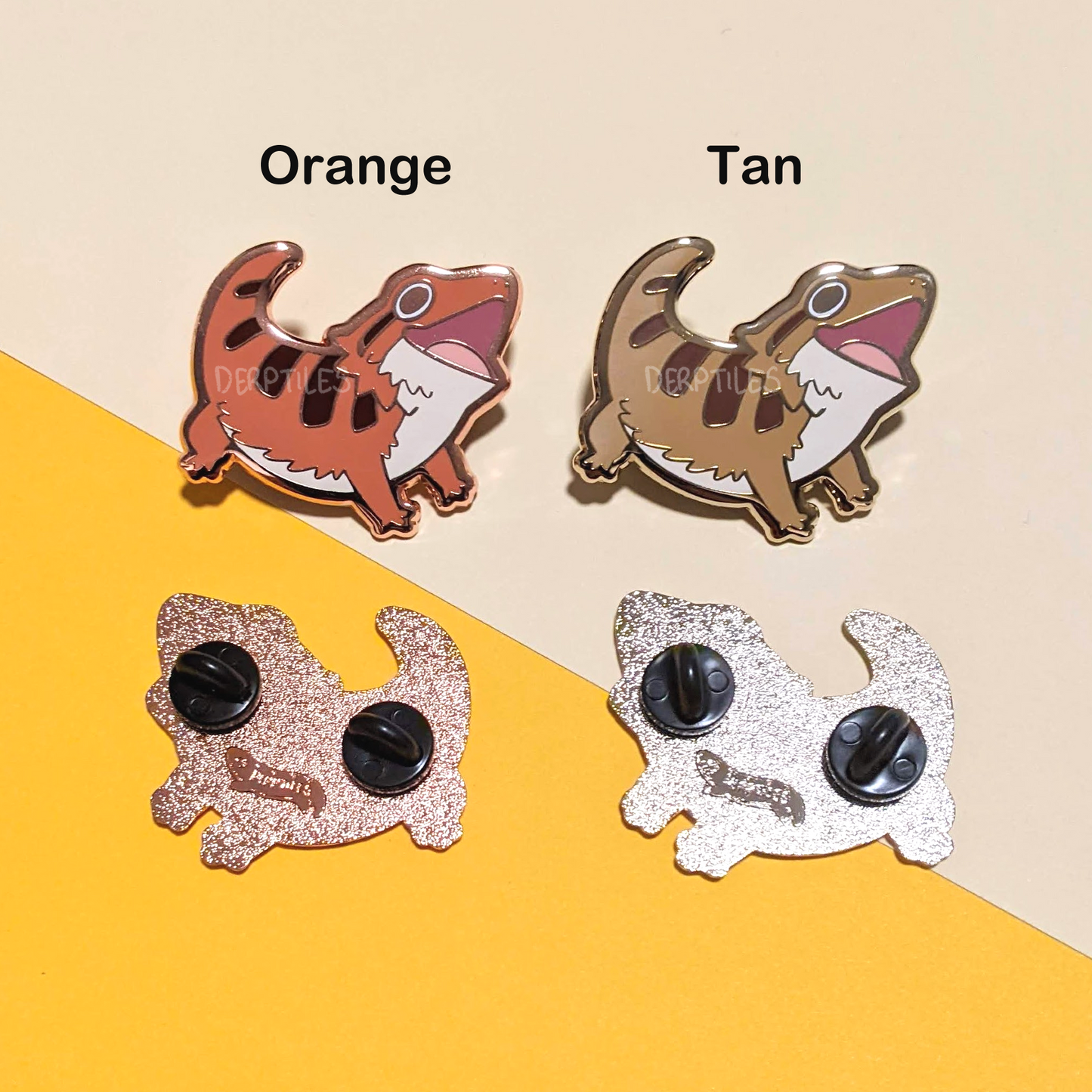 Beardie Enamel Pin