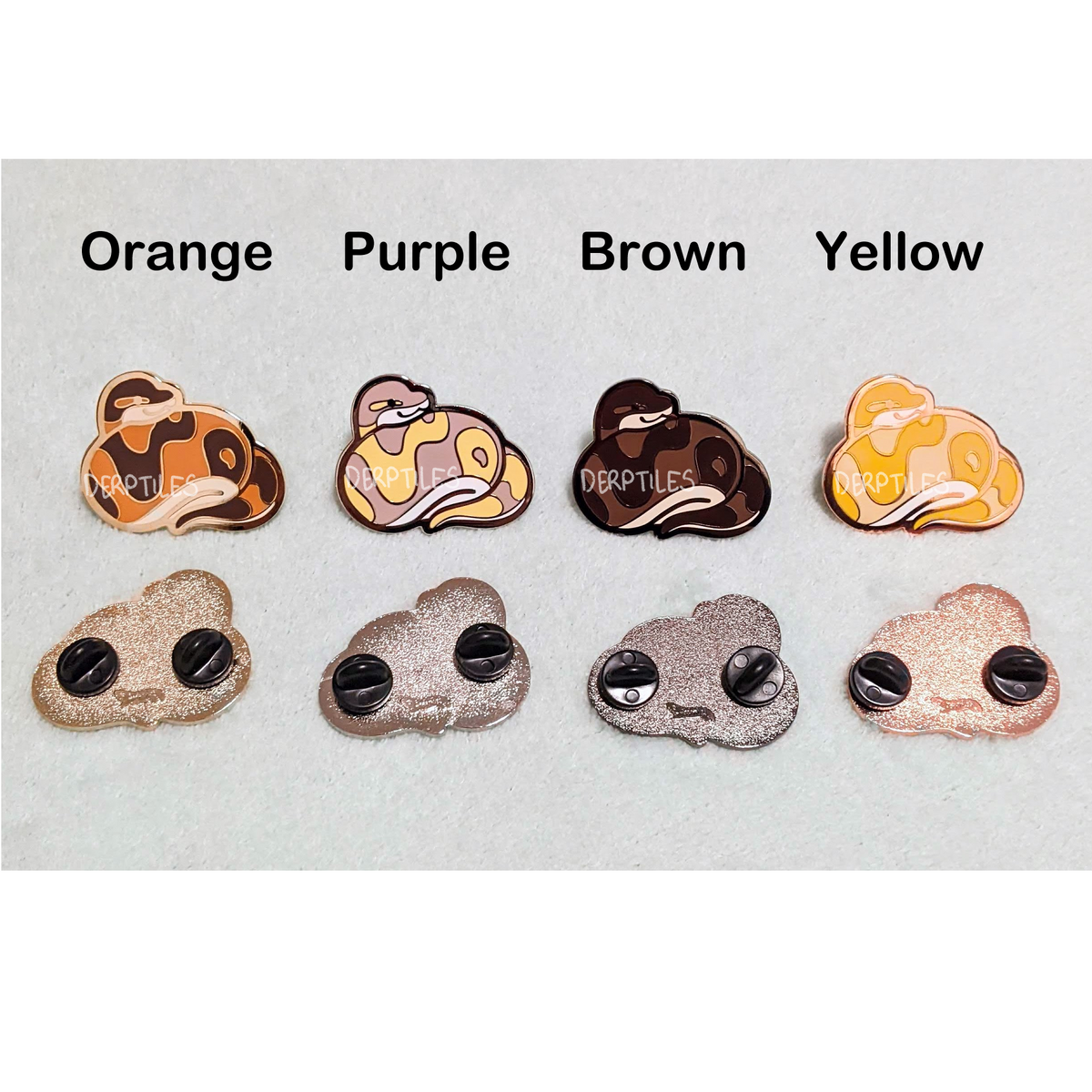 Ball Python Pins Ball Python Enamel Pin – Derptiles