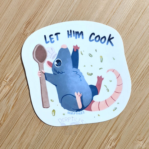 Let Him Cook Sticker