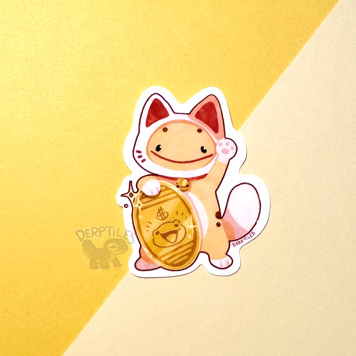 Maneki Gecko Sticker