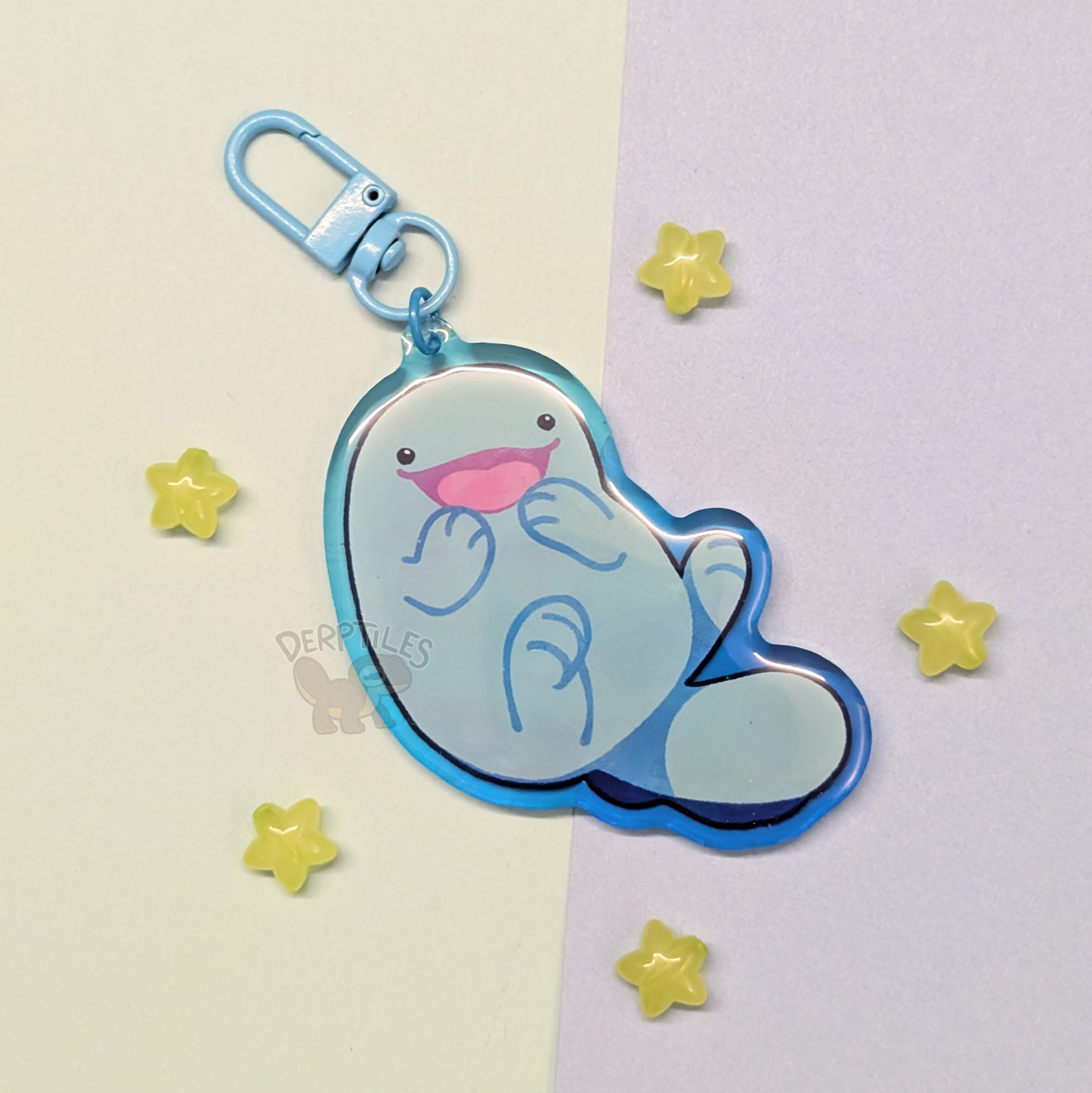 Quagsire Acrylic Charm